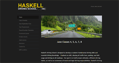 Desktop Screenshot of haskelldriving.com